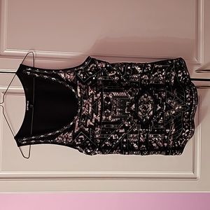 Women's Express Dressy Top Black Size L